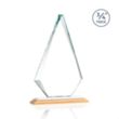 Windsor Award - Bamboo/White | https://www.bestnamebadges.com