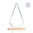 Windsor Award - Bamboo/White | https://www.bestnamebadges.com