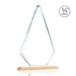 Windsor Award - Bamboo/White | https://www.bestnamebadges.com