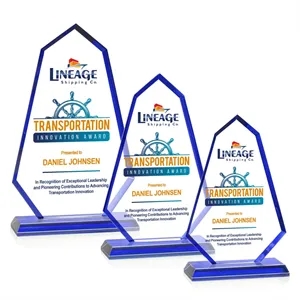 Pearson VividPrint™ Award - Blue | https://www.bestnamebadges.com