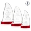 Beauford Award on Base - Red | https://www.bestnamebadges.com