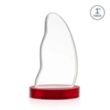 Beauford Award on Base - Red | https://www.bestnamebadges.com