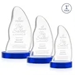 Beauford Award on Base - Blue | https://www.bestnamebadges.com