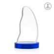 Beauford Award on Base - Blue | https://www.bestnamebadges.com