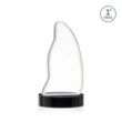 Beauford Award on Base - Black | https://www.bestnamebadges.com