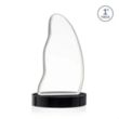 Beauford Award on Base - Black | https://www.bestnamebadges.com