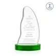 Beauford Award on Base - Green | https://www.bestnamebadges.com