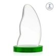 Beauford Award on Base - Green | https://www.bestnamebadges.com