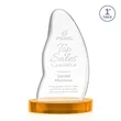 Beauford Award on Base - Amber | https://www.bestnamebadges.com