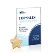 Bermuda VividPrint™ Award - Starfire/Gold Star | https://www.bestnamebadges.com