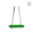 Imperial Tower Award - Green | https://www.bestnamebadges.com