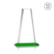 Imperial Tower Award - Green | https://www.bestnamebadges.com