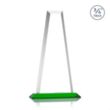Imperial Tower Award - Green | https://www.bestnamebadges.com