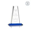 Imperial Tower Award - Blue | https://www.bestnamebadges.com