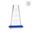 Imperial Tower Award - Blue | https://www.bestnamebadges.com