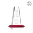 Imperial Tower Award - Red | https://www.bestnamebadges.com