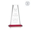 Imperial Tower Award - Red | https://www.bestnamebadges.com