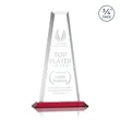 Imperial Tower Award - Red | https://www.bestnamebadges.com