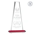 Imperial Tower Award - Red | https://www.bestnamebadges.com