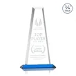 Imperial Tower Award - Sky Blue | https://www.bestnamebadges.com