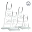 Imperial Tower Award - White | https://www.bestnamebadges.com