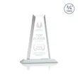 Imperial Tower Award - White | https://www.bestnamebadges.com