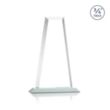 Imperial Tower Award - White | https://www.bestnamebadges.com