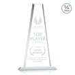 Imperial Tower Award - White | https://www.bestnamebadges.com