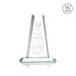 Imperial Tower Award - Clear | https://www.bestnamebadges.com