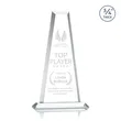 Imperial Tower Award - Clear | https://www.bestnamebadges.com