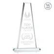 Imperial Tower Award - Clear | https://www.bestnamebadges.com