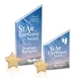 Cooper VividPrint™ Award -  Starfire/Gold Star | https://www.bestnamebadges.com