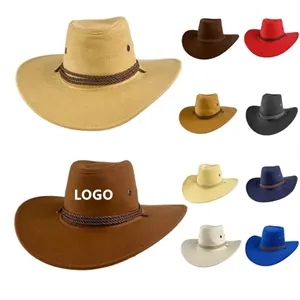 Felt Western Cowboy Hat | https://www.bestnamebadges.com