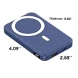 10000mAh Magnetic Wireless Power Bank with Foldable Stand | https://www.bestnamebadges.com