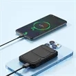 10000mAh Magnetic Wireless Power Bank with Foldable Stand | https://www.bestnamebadges.com