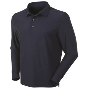 Bobby Jones Men's Performance Balata Print L/S Polo Shirt