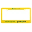License Plate Frame (2 Holes - Straight Bottom) | https://www.bestnamebadges.com