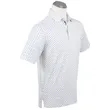 Bobby Jones Men's Performance Golf Cart Print Polo | https://www.bestnamebadges.com