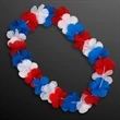 Flower Lei Necklace (Non-Light Up) | https://www.bestnamebadges.com