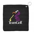 Microfiber Golf Towel with Hook | https://www.bestnamebadges.com