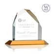 Austere Peak Award - Amber | https://www.bestnamebadges.com