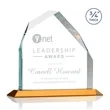 Austere Peak Award - Amber | https://www.bestnamebadges.com