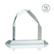 Austere Peak Award - Clear | https://www.bestnamebadges.com