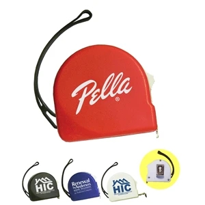 Tape Measure With Belt Clip And Wrist Strap