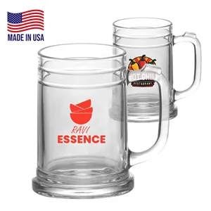 25 oz. USA Made ARC Sports Custom Glass Mug | https://www.bestnamebadges.com