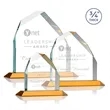 Austere Peak Award - Amber | https://www.bestnamebadges.com