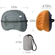 Customized Outdoor Convenient Storage Inflatable Pillow | https://www.bestnamebadges.com