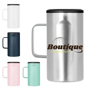 15.22Oz Stainless Steel Beer Mug with Handle