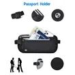 Travel Wallet With Rfid Blocking ID Storage Waist Bag | https://www.bestnamebadges.com
