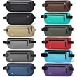 Travel Wallet With Rfid Blocking ID Storage Waist Bag | https://www.bestnamebadges.com